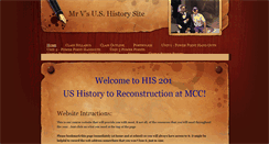 Desktop Screenshot of mrvhistory.weebly.com