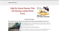 Desktop Screenshot of leakyhome.weebly.com