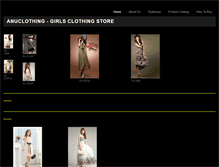 Tablet Screenshot of anuclothing.weebly.com