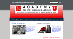 Desktop Screenshot of amescomputertech.weebly.com