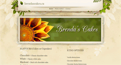 Desktop Screenshot of brendascakes.weebly.com