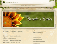 Tablet Screenshot of brendascakes.weebly.com