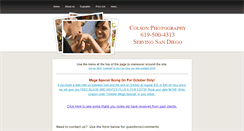 Desktop Screenshot of colsonphotography.weebly.com