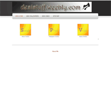 Tablet Screenshot of desistuff.weebly.com