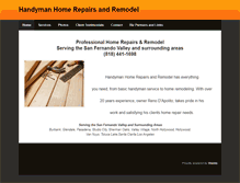 Tablet Screenshot of handymanhomerepairs.weebly.com