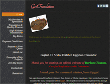 Tablet Screenshot of go4translation.weebly.com