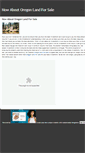 Mobile Screenshot of oregonlandforsale.weebly.com
