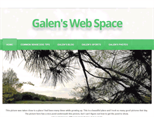Tablet Screenshot of galen.weebly.com
