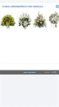 Mobile Screenshot of floralarrangementsforfunerals.weebly.com