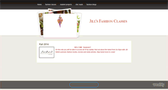 Desktop Screenshot of jillsfashionclasses.weebly.com
