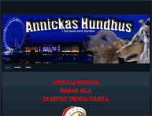 Tablet Screenshot of annickashundhus.weebly.com