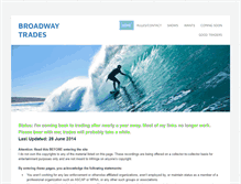 Tablet Screenshot of bwaytrades.weebly.com