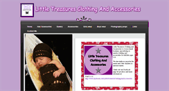 Desktop Screenshot of littletreasuresclothingandacc.weebly.com