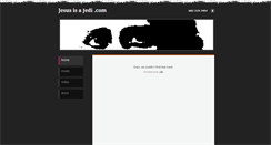 Desktop Screenshot of jesusisajedi.weebly.com
