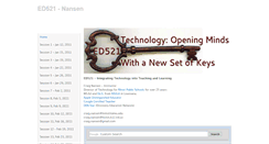 Desktop Screenshot of ed521nansen.weebly.com