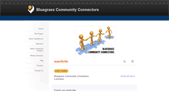 Desktop Screenshot of bluegrasscommunityconnectors.weebly.com