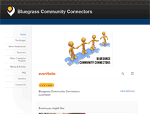 Tablet Screenshot of bluegrasscommunityconnectors.weebly.com