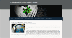 Desktop Screenshot of churchwebdesign.weebly.com