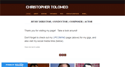 Desktop Screenshot of christophertolomeo.weebly.com