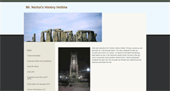 Desktop Screenshot of historyhotline.weebly.com