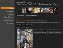 Tablet Screenshot of humanities1100.weebly.com