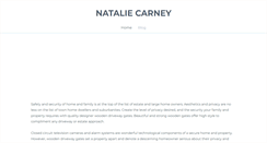 Desktop Screenshot of nataliecarney.weebly.com