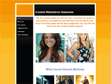 Tablet Screenshot of coolestwebsiteverawesome.weebly.com