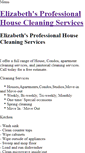 Mobile Screenshot of elizabethshousekeeping.weebly.com