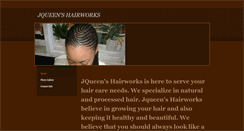 Desktop Screenshot of jqueenhair.weebly.com