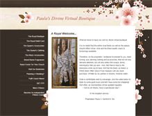 Tablet Screenshot of paulasdivinevirtualboutique.weebly.com