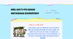 Desktop Screenshot of mrskay.weebly.com