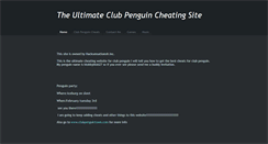 Desktop Screenshot of clubpenguincrowd.weebly.com