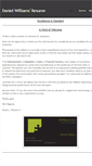 Mobile Screenshot of dlwresume.weebly.com