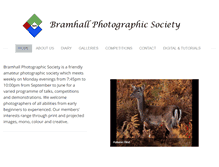 Tablet Screenshot of bramhallphoto.weebly.com