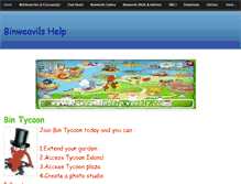 Tablet Screenshot of binweavilshelp.weebly.com
