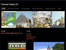 Tablet Screenshot of fortrosehistorys1.weebly.com