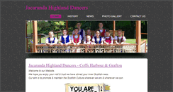 Desktop Screenshot of jacarandahighlanddancers.weebly.com