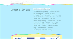 Desktop Screenshot of coopertech.weebly.com