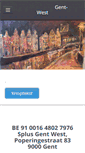 Mobile Screenshot of gent-west.weebly.com