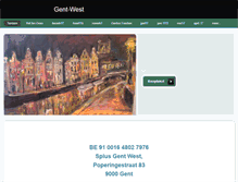 Tablet Screenshot of gent-west.weebly.com