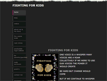 Tablet Screenshot of ffkfightingforkids.weebly.com