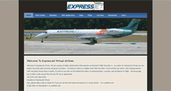 Desktop Screenshot of expressjet-virtual.weebly.com