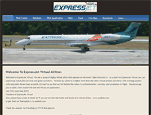 Tablet Screenshot of expressjet-virtual.weebly.com