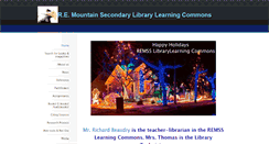 Desktop Screenshot of mountainlibrary.weebly.com