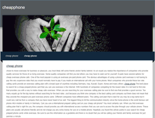 Tablet Screenshot of cheapphone.weebly.com