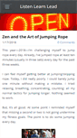 Mobile Screenshot of listenlearnlead.weebly.com