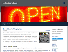 Tablet Screenshot of listenlearnlead.weebly.com