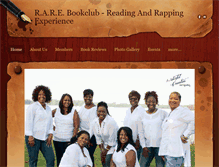 Tablet Screenshot of ladiesofrarebookclub.weebly.com