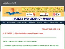Tablet Screenshot of basketbvou17u19.weebly.com