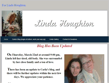 Tablet Screenshot of forlindahoughton.weebly.com